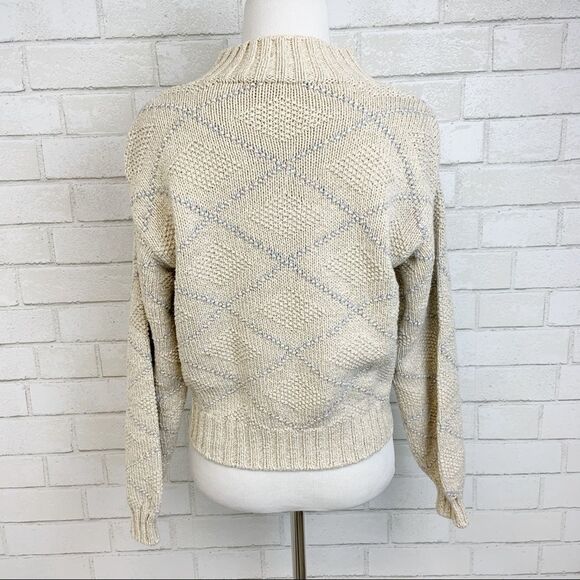 VTG Liz Claiborne Sport Handknitted Sweater U3 - Picture 3 of 9